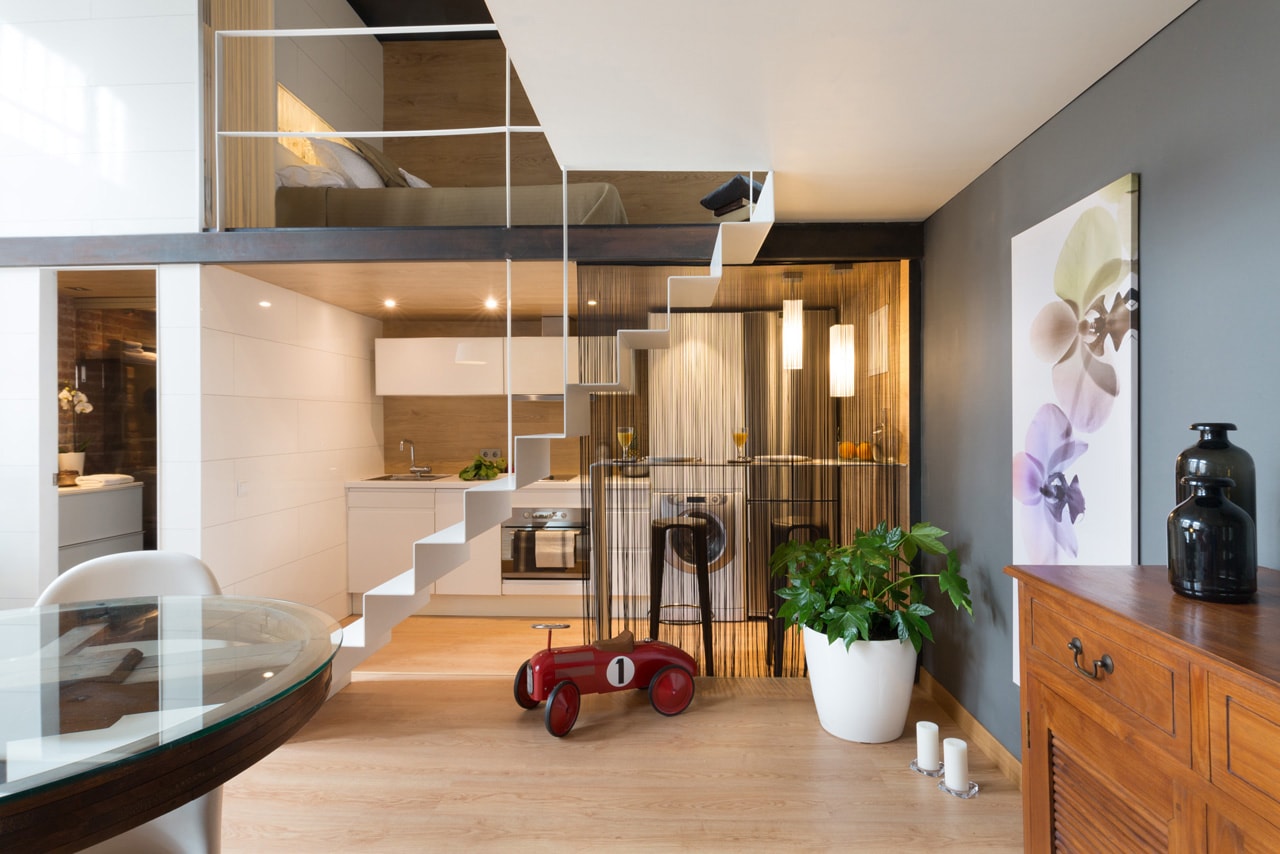 loft moderno y acogedor en barcelona