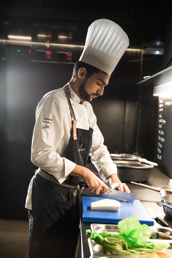 Cocinero restaurante