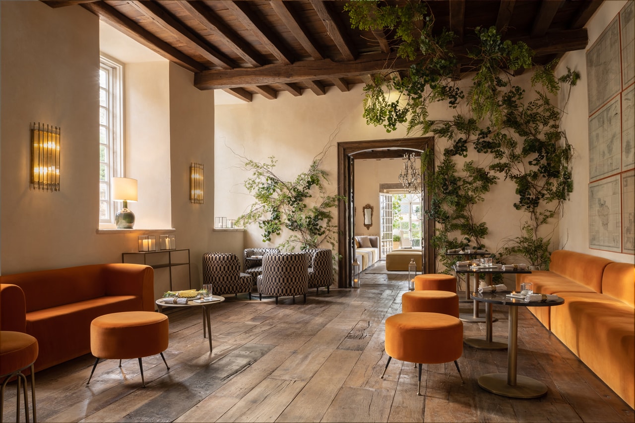 Elegante salon de hotel